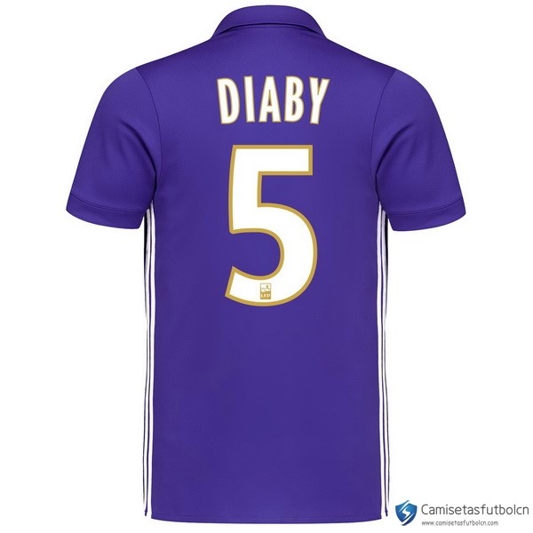 Camiseta Marsella Tercera equipo Diaby 2017-18